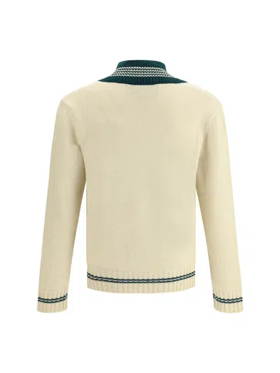 Valentino Le Chien De La Maison Wool Sweater In Neutral