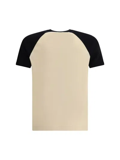 Valentino Sleeve Contrast Graphic Print Crew Neck