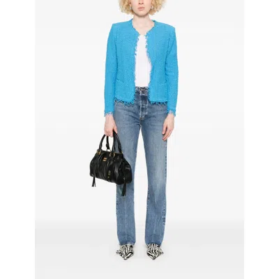 Frame Jeans With Belt Loops In Blue