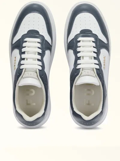 Furla Sport Lace-up Sneakers In White