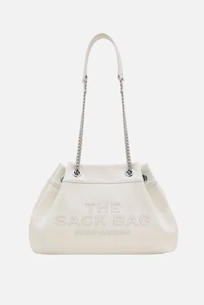 Marc Jacobs White The Small Chain Sack Bag