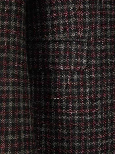 Scabal® Scabal Wool And Cashmere Blazer In Brown