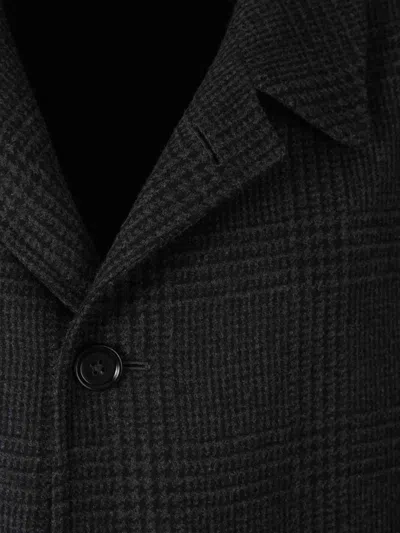 Scabal® Scabal Leeds Wool Coat In Gray