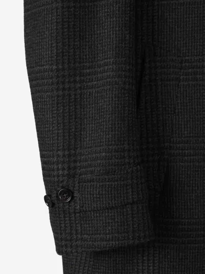 Scabal® Scabal Leeds Wool Coat In Gray