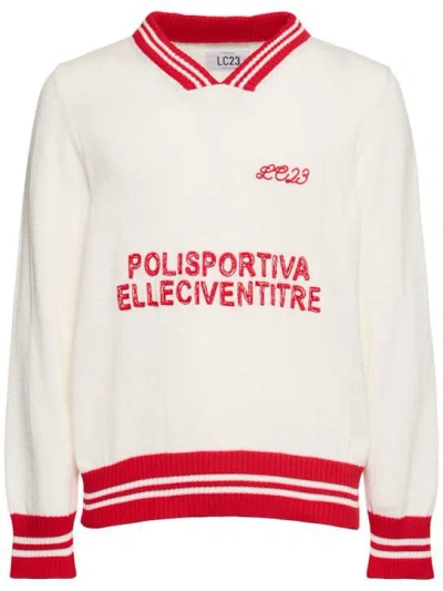 Lc23 Polisportiva Sweater In Neutral