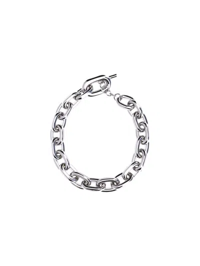 Rabanne Xl Link Chain Necklace In Neutral