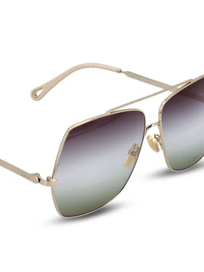 Chloé Chloe Butterfly Sunglasses Ch0278 S 002 In Multi