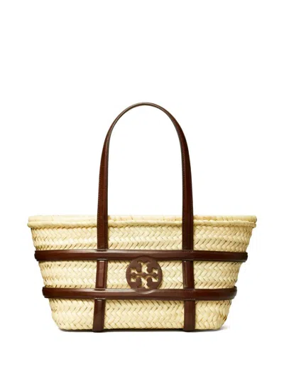 Tory Burch Ella Straw Shopping Bag