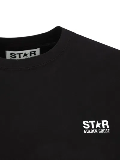 Golden Goose Classic Black T-shirt In Black
