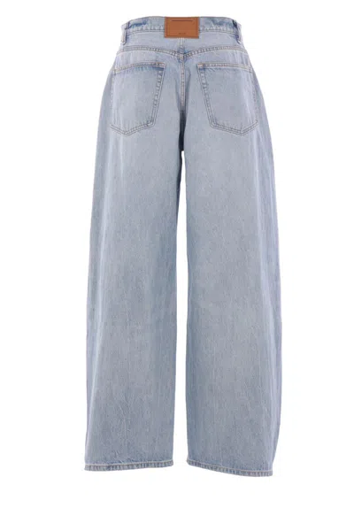 Alexander Wang Blue Regen Cotton Jeans