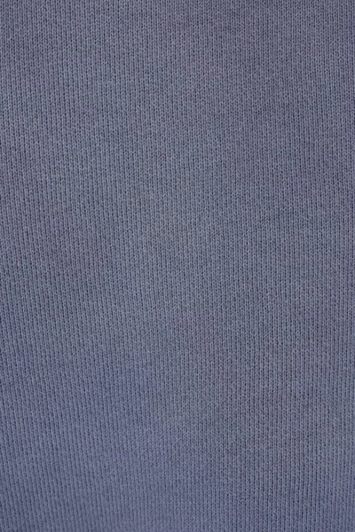 Alexander Wang Omens Crewneck Logo-embroidered Cotton-blend Sweatshirt Washed Blue Ink In Blue