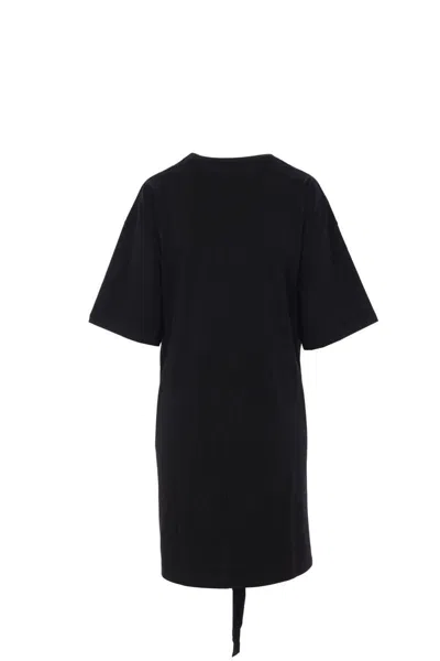 Diesel T-shirt Dress With Tie Front