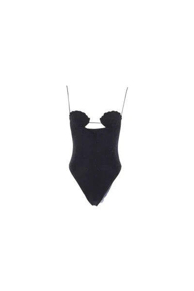 Oseree Oséree Lumiere Shell Maillot Clothing In Blue