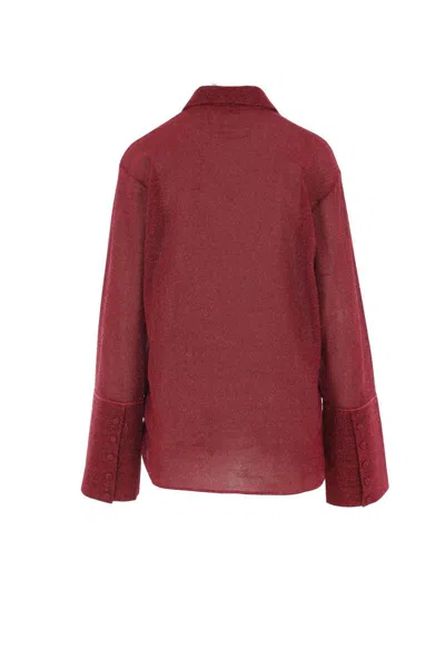Oseree Oséree Shirts In Red