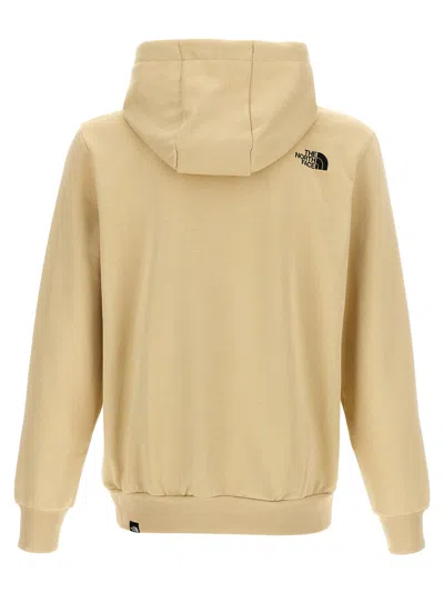 The North Face Timeless Drawstring Hoodie With Ribbed Details In Neutral