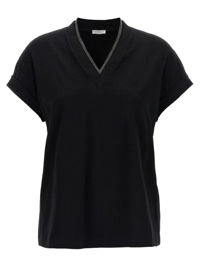 Brunello Cucinelli Monile T-shirt Black