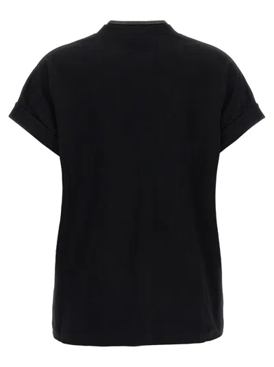 Brunello Cucinelli Monile T-shirt Black