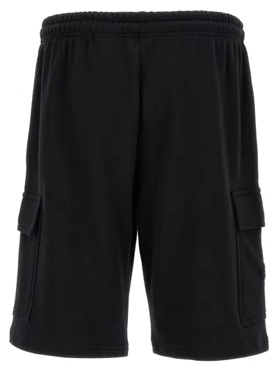 The North Face Cargo Shorts With Elastic Waistband And Side Pockets In Black
