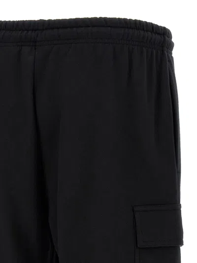 The North Face Cargo Shorts With Elastic Waistband And Side Pockets In Black