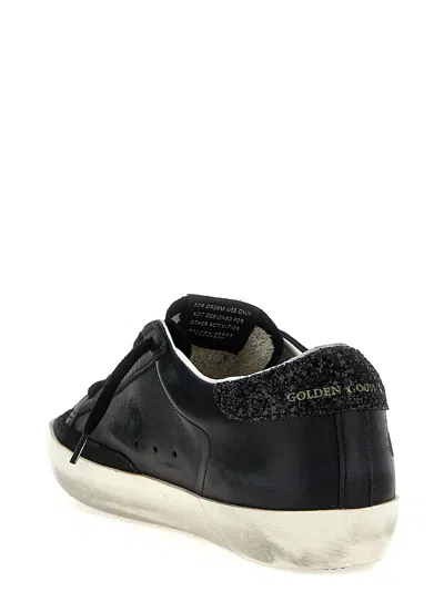 Golden Goose Deluxe Brand Women Super-star Classic With List Low-top Sneakers With Suede Inserts And In Black