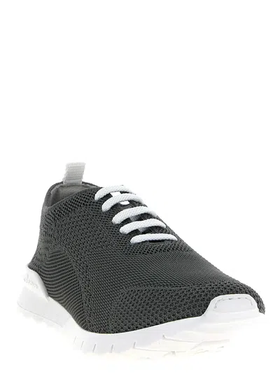 Kiton Technical Sneakers Gray
