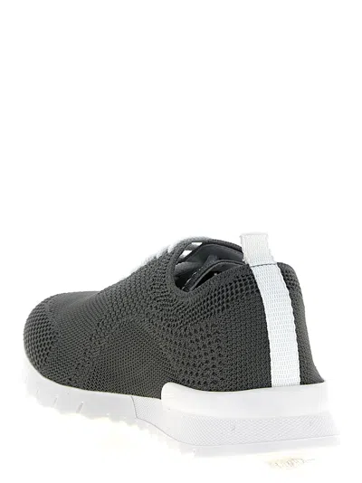 Kiton Technical Sneakers Gray