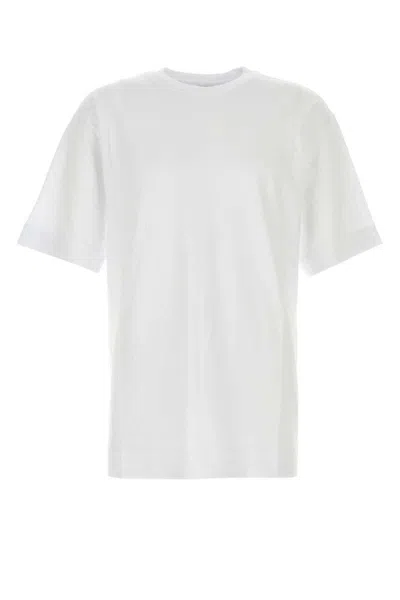 Dries Van Noten Man T-shirt White Size Xl Cotton In White