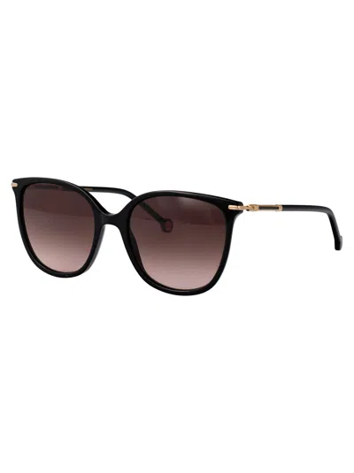 Carolina Herrera Full Frame Sunglasses In Neutral