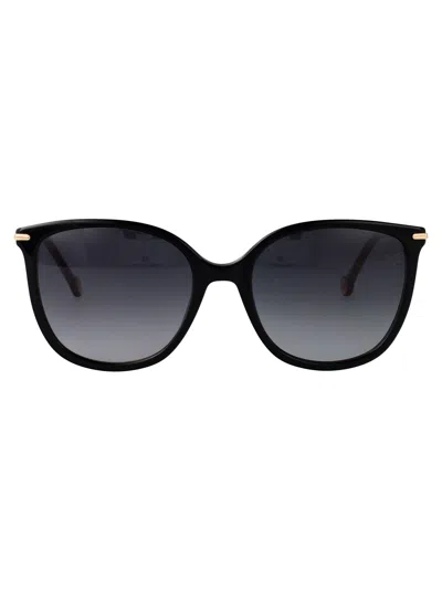 Carolina Herrera Full Frame Sunglasses In Neutral