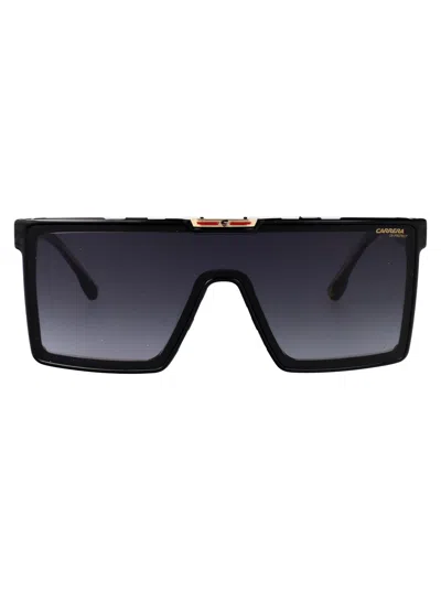 Carrera Black Crystal Eco Polyamide Sunglasses In Black