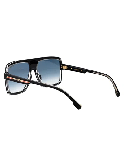 Carrera Black Crystal Eco Polyamide Sunglasses In Blue