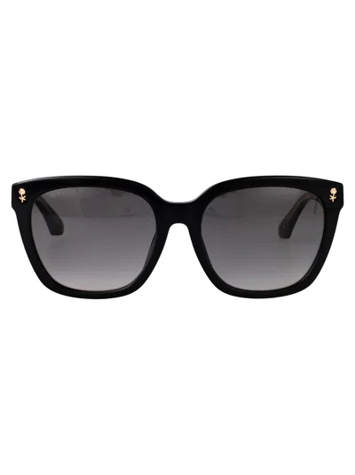 Etro Black Acetate Sunglasses In Brown