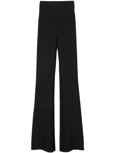 Chiara Boni La Petite Robe Venusette Jersey Trousers By Chiara Boni In Black  