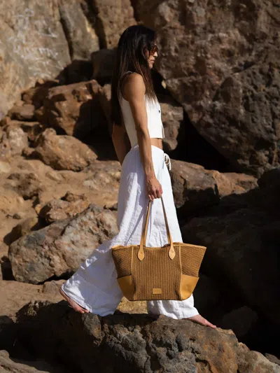 Cambridge Satchel The Raffia Tote