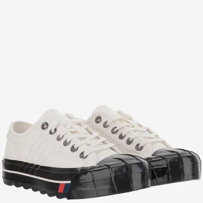 Pro-keds Rubber Toe-cap Sneakers In White