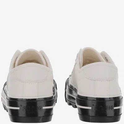 Pro-keds Rubber Toe-cap Sneakers In White