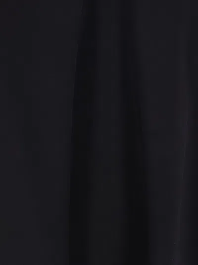 Loewe Halter Neck Sleeveless Flared Dress With Bow In Black