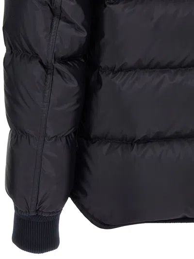 Tom Ford "techno Satin" Padded Jacket In Black