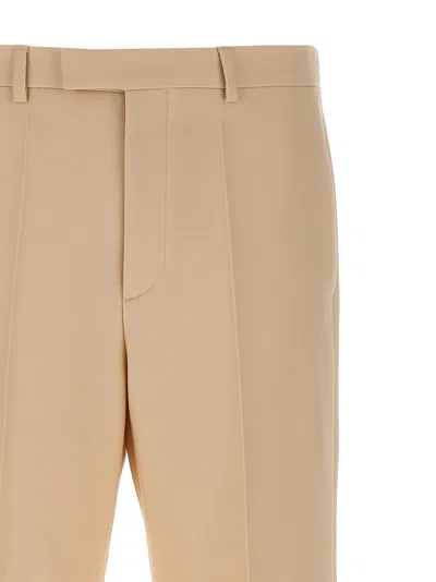 Valentino Camel-coloured Wool Trousers