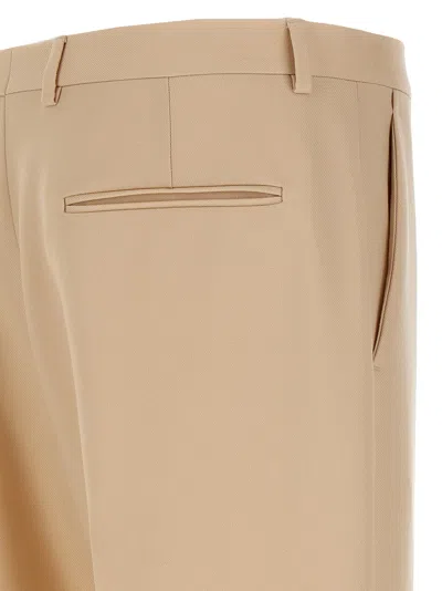 Valentino Camel-coloured Wool Trousers