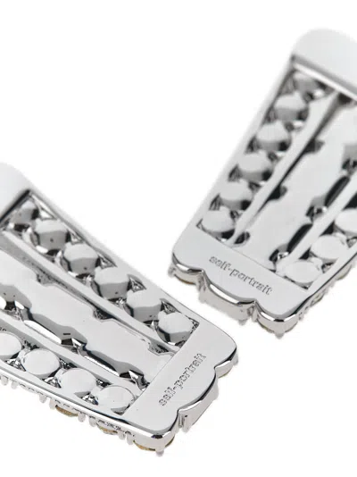 Self-portrait Self Portrait Multi Crystal Earrings