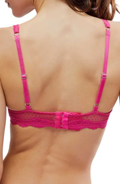 Free People Midweek Dotted Mesh Underwire Bra