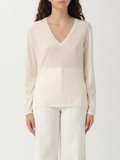 Max Mara Sweater  Woman Color White In Neutral