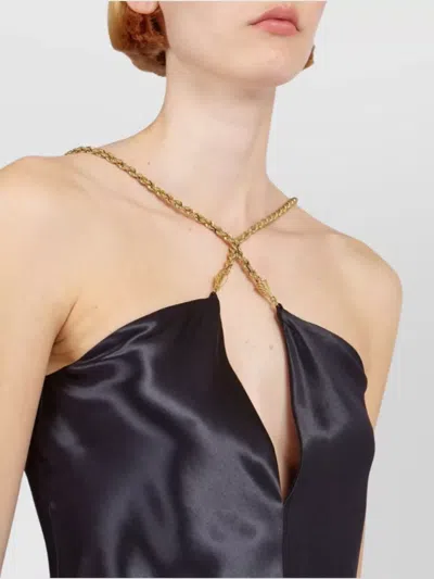 Ferragamo Women Satin Sleeveless Top