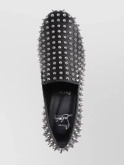Christian Louboutin Flats In Black