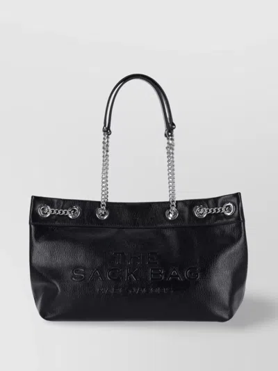 Marc Jacobs The Large Chain Sack Bag In Black