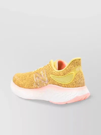 New Balance Chunky Sole Mesh Panelled Round Toe Sneakers