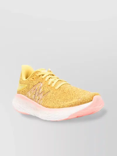 New Balance Chunky Sole Mesh Panelled Round Toe Sneakers