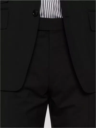 Tom Ford Shelton Single-breasted Wool Suit Clothing In Black