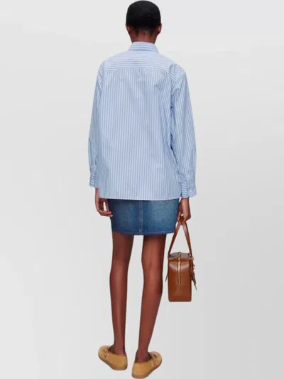 Apc A.p.c. Sela Chemise In Black